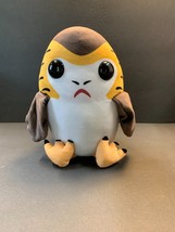 Disney Star Wars Porg Plush Owl Stuffed Animal Last Jedi Toy Bird 12&quot; - £9.99 GBP