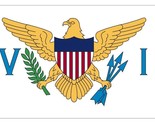 US Virgin Islands Flag Sticker Decal F715 - $1.95+