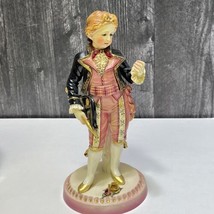 Detailed Hand Painted Figurine Napoleonic Soldier French Young Man Porce... - $37.62