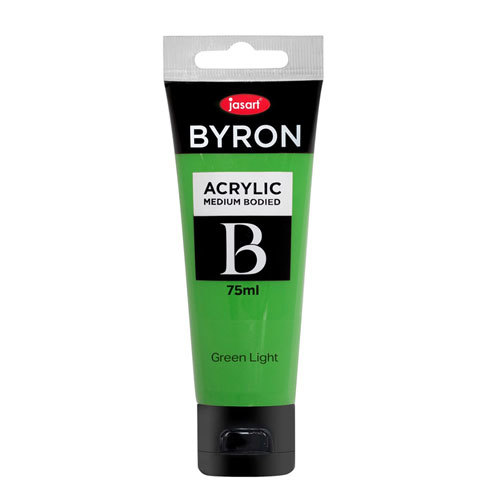 Jasart Byron Acrylic Paint 75mL - Green Light - $16.63