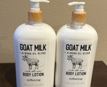 GOAT MILK ALMOND VANILLA SOFTENING RICH ALL OVER BODY LOTION 27 OZ HOME/... - £31.89 GBP