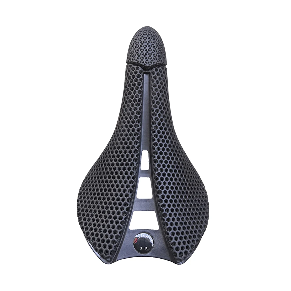 BI 3D Printed Bicycle Saddle Liquid Resins Honeycomb Bike Seat Super Soft Cushio - £107.08 GBP