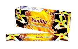 Darshan Vanilla Incense Sticks Natural Fragrance AGARBATTI 6 Pack Of 20 Sticks - £15.63 GBP