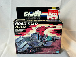 GI Joe 1988 Hasbro Inc ROAD TOAD B.R.V. Battlefield Recovery Vehicle in Box - £70.92 GBP