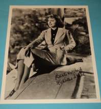 Frances Drake  1930s &amp; 40s Movie Actress  Authentic  Autographed 8 x 10 B&amp;W Phot - £154.23 GBP