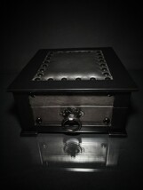 Black  "Chesterfield" Humidor - 60 / 70 Count NIB Handmade Made in USA image 8