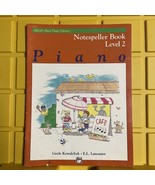 Alfreds Basic Piano Library Notespeller Book Level 2 Written In Vintage ... - $24.54 CAD