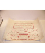 COLETTI CHRYSLER - PLYMOUTH INC. DEALERSHIP VINTAGE PAPER FLOORMAT HILLS... - $45.00