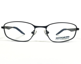 Skechers Kids Eyeglasses Frames SE 1092 091 Navy Blue Rectangular 48-17-130 - £37.19 GBP