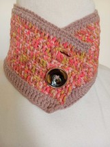 Crochet neck warmer, cowl, infinity scarf  - $40.77 CAD