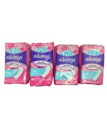 4 Pack Always No Feel Protection Thin Daily Liners, Unscented - Total 240ct - $439.11 MXN