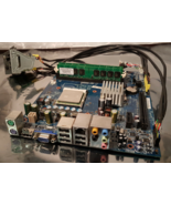 Acer Aspire X1300 Motherboard w/ Athlon X2 2.40GHz CPU 3GB RAM DA061/078... - $54.53