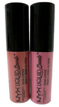 NYX Liquid Suede Cream Lipstick Mini Duo Tea &amp; Cookies / Initiator UNSEALED  - £3.93 GBP