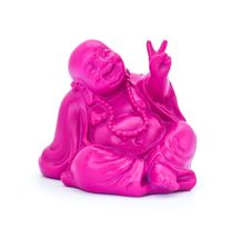 Peace Sign 41509 Happy Hotai Sitting Buddha Mini Figurine 3.3" H Hot Pin... - $24.75