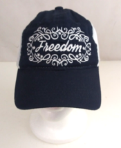 Freedom Mesh Back Unisex Embroidered Snapback Baseball Cap - $16.48