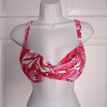 MSRP $56 Jessica Simpson Womens Paradiso Twisted D-Bra Top Pink Size MD NWOT - £5.12 GBP