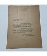 antique letter Port Arthur TX B. T. McWhorter to State Rep. B. E. Quinn ... - $63.23