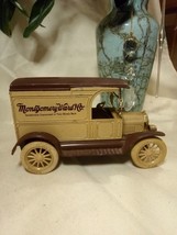 Montgomery Ward &amp; Co. 1917 Ford Model T Van Die Cast Coin Bank With Key ... - $10.00