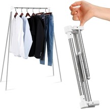 Portable Garment Rack, Folding Clothes Rack, Collapsible Clothing Rack For - $41.99