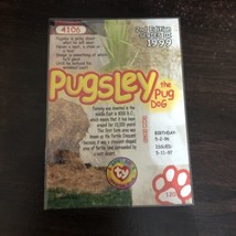 TY Beanie Babies BBOC Card Series 3 Common Pugsley the pug dog # 4106 - $2.00