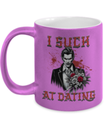 I suck at dating vampire Nocturnal Humor Coffee Cup - €15,70 EUR