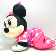 Disney Baby Minnie Mouse Musical Touch N Crawl Plush Toy Great for Motor Skills - £14.15 GBP