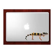 Juvenile Leopard Gecko - Laptop Decal - 7&quot; tall x 3&quot; wide - £3.98 GBP