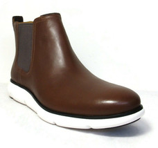 Cole Haan Zerøgrand Omni Chelsea Men's Brown Pull-On Waterproof Boots #C34240 - $159.99