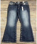 VIGOSS Jeans Heritage Fit Mid Rise Boot Cut Women&#39;s Plus Size 22 SHORT (... - £50.49 GBP