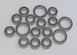 (16pcs) OFNA Z-10 Rubber Sealed Ball Bearing Set - £10.19 GBP