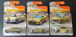 Matchbox 2019 50th Anniversary Superfast Gold COMPLETE SET OF 6  - £28.08 GBP