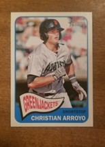 2014 Topps Heritage Minors Christian Arroyo #129 San Francisco Giants FR... - £1.40 GBP