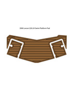 2006 Larson 228 LXI Swim Platform Step Pad Boat EVA Foam Teak Deck Floor... - $490.23 CAD