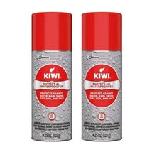 Kiwi Protect All 2 Pack Rain &amp; Stain Water Repellent Spray 4.25oz Shield... - $17.96