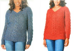 Adrienne Vittadini Women&#39;s Cable Knit Sweater - $19.99