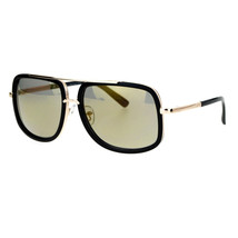 Fashion Unisex Sunglasses Square Flat Top Mirror Lens Shades UV 400 - £9.45 GBP+