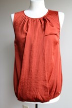 S. Oliver 6 Rust Orange Sleeveless Tank Top - £13.36 GBP