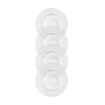 Pioneer Woman Cassie Clear Embossed Appetizer Plates Salad Dessert Set o... - $24.97