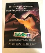 1997 Milky Way Lite Chocolate Candy Bar Vintage Print Ad pa10 - $172.71 MXN