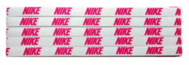 Nike Unisex Running All Sports Nike Pink Logo Design Set Of 2 Headbands New - £7.86 GBP