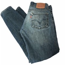 Levi&#39;s The Original Jeans Skinny 511 Men 30x30 Distressed Medium Wash St... - £35.86 GBP