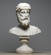 ZEUS Father King of Gods Bust Head Greek Roman Statue Sculpture figure 6... - $32.44
