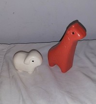 Little Tikes Noah&#39;s Ark/Zoo Toddle Tots Replacement Animals ~ Giraffe &amp; ... - $4.99