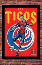 2018 World Cup Soccer Russia | TEAM COSTA RICA Poster | 13&quot; x 19&quot; - £11.98 GBP