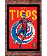 2018 World Cup Soccer Russia | TEAM COSTA RICA Poster | 13&quot; x 19&quot; - £11.71 GBP