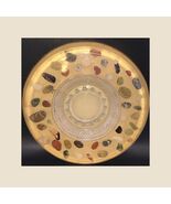 Vintage Lucite Embedded Stone Mid Century Modern Hand Crafted Acrylic Pe... - $40.00