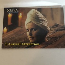 Xena Warrior Princess Trading Card Lucy Lawless Vintage #27 Animal Attraction - £1.56 GBP