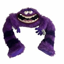 Disney Store Pixar Monsters Inc University Posable Plush Purple Stuffed Animal - $14.84