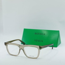 BOTTEGA VENETA BV1227O 009 Transparent Brown 57mm Eyeglasses New Authentic - £156.63 GBP