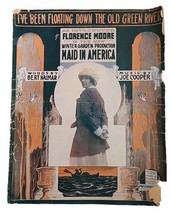 I&#39;ve Been Floating Down The Old Green River  1915  Sheet Music Florence ... - £4.57 GBP